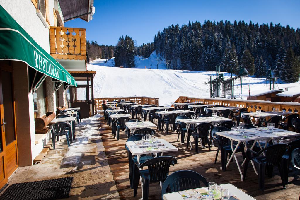 Hotel Restaurant La Darbella Les Rousses Exteriér fotografie